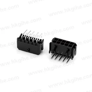 Offres Spéciales Micro Fit 3.0 molex 10 broches pcb connecteur d'en-tête fil à boarwafer double rangée angle droit 3mm pas 430451000 794618