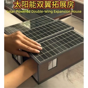 Casa Contenedor con Techo Solar que Proporciona Energía Fuera de la Red para Estaciones Meteorológicas Remotas - Product Image 5
