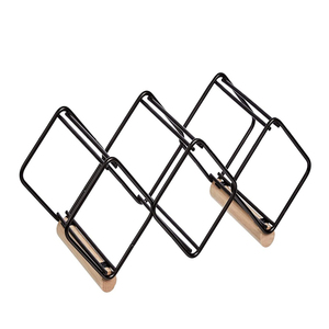 Portabottiglie da Tavolo per 3 Bottiglie, Decorazione per Matrimoni, Salvaspazio, Molto Richiesto - Product Image 6