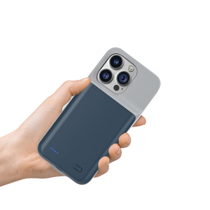 Ligero suave TPU 7000mAh banco de energía externa caja de batería de teléfono para iPhone 17 Pro <span class=keywords><strong>Max</strong></span> portátil trasero Cilp caja de batería - Product Image 5