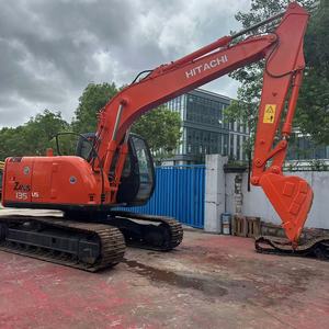 Used HITACHI ZX135US <b>Excavator</b> 13.5 Ton Hydraulic Crawler <b>Excavator</b> Construction <b>Machinery</b> - Product Image 4