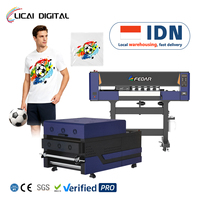 Imprimante DTF FEDAR 60cm FD60 à 2 têtes Epson I3200, imprimante automatique de transfert thermique DTF pour l'impression sur vêtements, sacs en toile