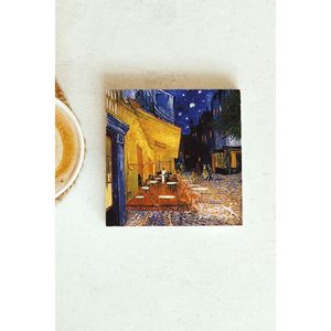 Juego de Posavasos de la Serie Vincent Van Gogh, Diseño Cuadrado de 38 Piezas para Regalo Empresarial o Promocional - Product Image 1