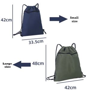 Nueva Llegada, Bolsa de Gimnasio Impermeable de Poliéster de Alta Calidad con Logotipo Personalizado, Bolsa Deportiva Unisex para Fútbol al Aire Libre con Letras - Product Image 2