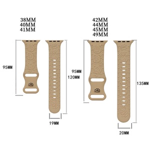 Pulsera deportiva Rose Relief para <span class=keywords><strong>Apple</strong></span> <span class=keywords><strong>Watch</strong></span> <span class=keywords><strong>de</strong></span> 1ª a 9ª <span class=keywords><strong>generación</strong></span> correa para <span class=keywords><strong>Apple</strong></span> <span class=keywords><strong>Watch</strong></span> 38/40mm para Iwatch correa <span class=keywords><strong>de</strong></span> reloj <span class=keywords><strong>de</strong></span> silicona - Product Image 5