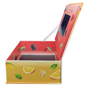 Caja de Regalo con Pantalla LCD de 7 Pulgadas, Control de Luz, Impresión de Video, para Publicidad, Vino, Té, Flores - Product Image 1