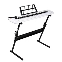 BDMUSIC 61-Key Portable Student Electronic Keyboard Piano with 200 Rhythms & Tones Lightweight 3kg on Sale