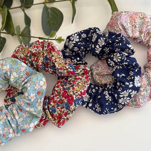 Scrunchies personnalisés <span class=keywords><strong>Liberty</strong></span> en coton à motifs floraux, scrunchies papillon Monarch, attaches pour cheveux, scrunchies papillon - Product Image 5
