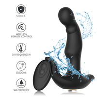WINYI Jouets sexuels pour hommes adultes, plug anal électrique rotatif en forme de L, vibration, masturbateur anal pour homme, masseur de prostate, vibrateur