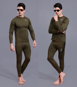 Ensemble de sous-vêtements tactiques chauds ESDY pour hommes, pour le sport, la chasse, sous-vêtements thermiques longs - Product Image 4