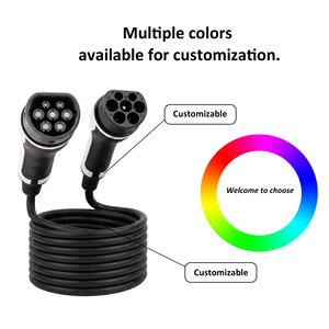 Cable de Carga para Vehículos Eléctricos Actualizado, Tipo 2 a Tipo 2, 3.5kw 16A, para Carga Rápida de Vehículos Eléctricos - Product Image 6