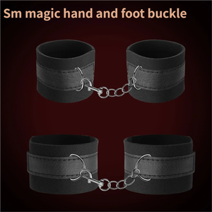 SM- Magic Hand and <span class=keywords><strong>Foot</strong></span> Buckle SM Fetish, Equipo de Bondage Ajustable, Juguete Sexual de Bondage para Hombre y Mujer - Product Image 6