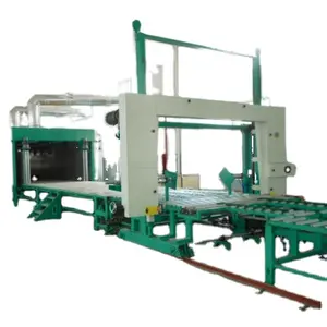 Horizontal automatic continuously eva pu foaming production line, polyurethane foam making machine