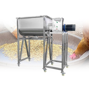 Machine de mélange de poudre sèche en acier inoxydable 500l 200 300 L mélangeur de ruban alimentaire mélangeur d'épices en poudre avec vaporisateur - Product Image 1