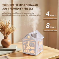 Mini humidificateur USB 260 ml avec veilleuse LED à changement de couleur, portable pour la maison et la voiture – Nouveauté en gros pour la décoration intérieure