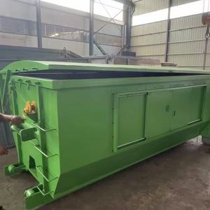 Contenedor de Basura con Gancho de Elevación Tipo Bañera de 20 Yardas, Contenedor de Basura con Gancho de Cable, Certificado CE, Material Q235/Q345, <span class=keywords><strong>DUOJIN</strong></span> XS-128 - Product Image 4