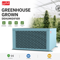 Déshumidificateur industriel sur pied Lingde OEM, nouveau modèle électrique, 368L/jour, 4300W, pour grands espaces, serres, salles de culture, fermes de champignons