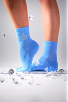 Chaussettes de yoga antidérapantes populaires pour femmes, fabrication OEM, vente en gros, chaussettes de sport professionnelles pour Pilates, chaussettes en coton biologique doux