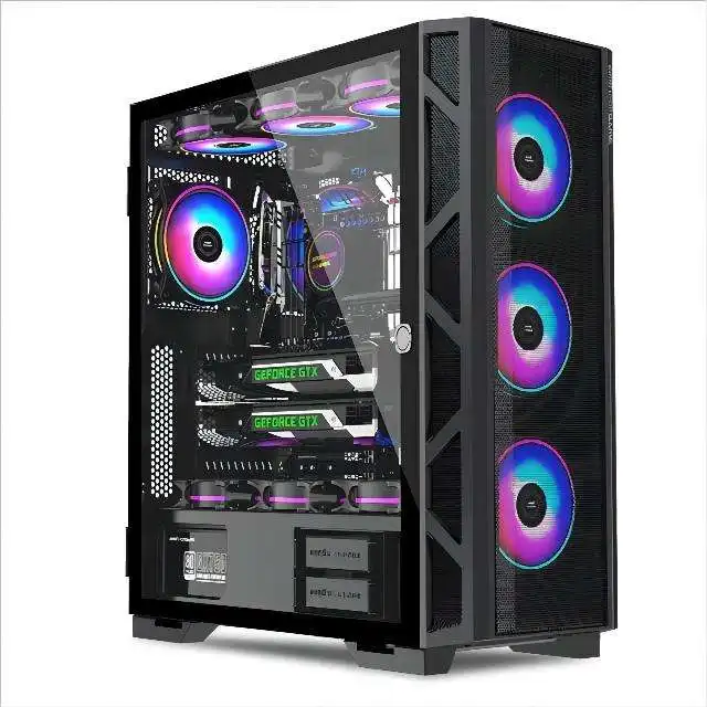 High-End Custom Gaming Pc Intel Core I9 Processor Nvidia Geforce Rtx 4090 24Gb Grafische Kaart 2Tb Ssd Geïntegreerde Videokaart