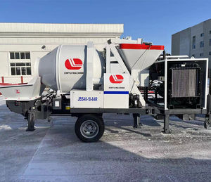 Pompe bétonnière personnalisation machines de construction Diesel contrôle entièrement automatique pompes bétonnière - Product Image 1