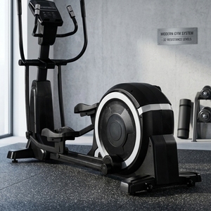 Vélo <span class=keywords><strong>elliptique</strong></span> manuel en acier de qualité supérieure avec résistance magnétique et écran LED pour usage commercial, hôtels de <span class=keywords><strong>luxe</strong></span>, studios - Product Image 2