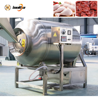 Tumbler à vide pour viande 500/1000L, marinadeur sous vide SUS304, machine industrielle de marinade pour viande, bœuf, poulet