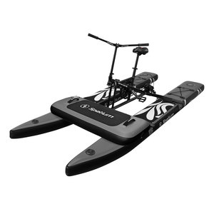 Vélo Aquatique « Spatium Factory » à Hélice, Bateau <span class=keywords><strong>Pédalo</strong></span> Flottant Gonflable, Vélo <span class=keywords><strong>de</strong></span> <span class=keywords><strong>Mer</strong></span>, Bateau à Pédales – Vente à <span class=keywords><strong>Prix</strong></span> Spécial - Product Image 1