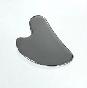 Racleur Gua Sha en acier - Product Image 3