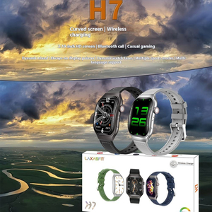 <span class=keywords><strong>Montre</strong></span> connectée H7 tendance 2026 pour hommes et femmes, écran incurvé 3D, moniteur de fréquence cardiaque, suivi multisports, <span class=keywords><strong>bracelet</strong></span> intelligent de fitness - Product Image 5