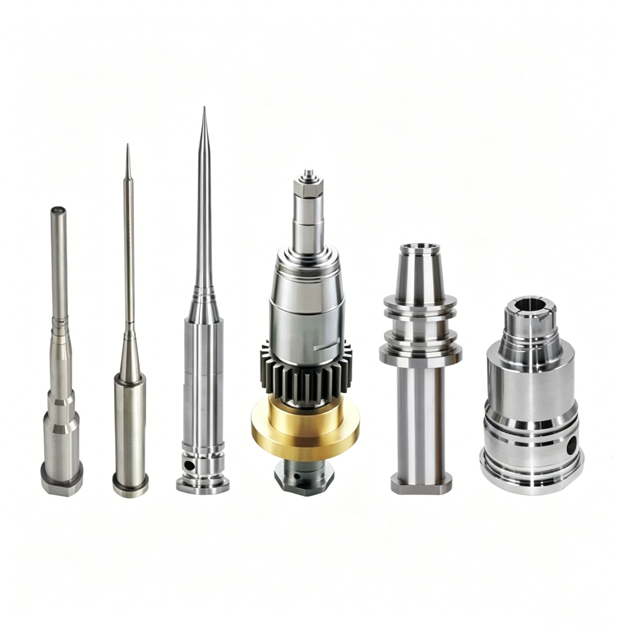 Medical Equipment Precision Hardware Parts Custom CNC Machined Brass Broaching Transmission Accessories