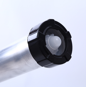 Pistolet à <span class=keywords><strong>saucisse</strong></span> et à calfeutrer manuel en aluminium à baril unique de 600ml de force industrielle avec <span class=keywords><strong>piston</strong></span> à tige lisse polyvalent - Product Image 4