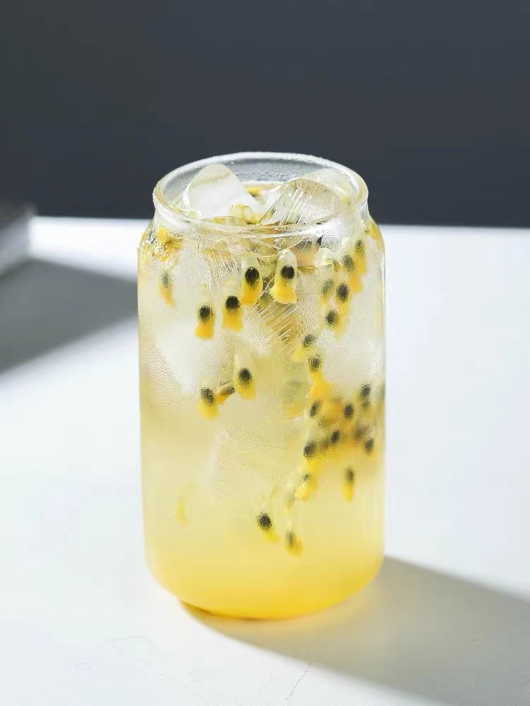 Drinkware Beer Glass Can Shaped 16 oz Pint Beer Glasses