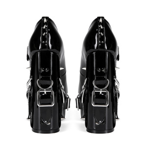 Zapatos de Plataforma con Tacón de Bloque Estilo Punk Gótico Lolita Y2K Spice Girl para Mujer Talla Grande - Product Image 3