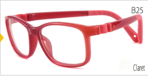 Venta al por mayor de gafas ópticas infantiles con bisagra fotocromática, montura flexible de silicona combinada, monturas de gafas de lectura - Product Image 4