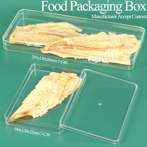 SUNSHING - Contenedor de Almacenamiento de Plástico Transparente Rectangular al por Mayor, Caja de Regalo Acrílica para Recuerdos de Boda, para Bombones, Galletas y Trufas - Product Image 1