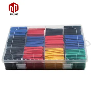 900pcs Isolamento Colorido Sleeving Dupla Wall Tubing Manga Envoltório Wire Cable Kit Heat Shrink Tube