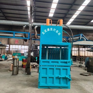 Công nghiệp dọc thủy lực phế liệu các tông chất thải giấy dệt nhựa Baler baling Máy ép - Product Image 4