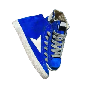 High Quality Genuine Leather Designer <b>Shoes</b> Luxury High top Flat skateboard <b>shoes</b> for <b>Men</b> & Women Lace-Up fashion Sports <b>Shoes</b> - Product Image 3