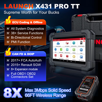 2025 lancement X431 PRO TT tout système voiture Diagnostic OBD2 Scanner analyseur automobile identique au lecteur de Code de véhicule X431 PROS V5.0