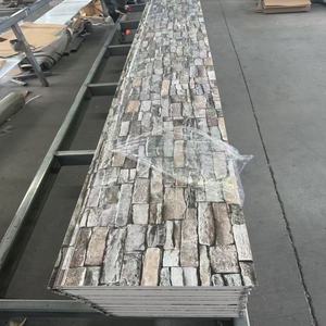 Revestimiento Exterior Aislante Térmico con Patrón <span class=keywords><strong>de</strong></span> Ladrillo, Paneles Sándwich <span class=keywords><strong>de</strong></span> Espuma <span class=keywords><strong>de</strong></span> PU, Aluminio y Acero para Exteriores <span class=keywords><strong>de</strong></span> Villas - Product Image 5