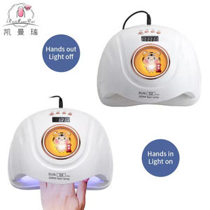 Secador de Uñas Inalámbrico Recargable <span class=keywords><strong>SUN</strong></span> S8 <span class=keywords><strong>Pro</strong></span> de Alta Potencia con Diseño de Dibujos Animados de Animales, 268 W, 57 LED, Lámpara UV LED, Secador de Uñas de Gel LED - Product Image 3