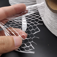 Câble de remplissage en maille PP blanc, matériau d'isolation avec corde en chanvre, corde industrielle de résistance élevée, corde en chanvre remplie de PP