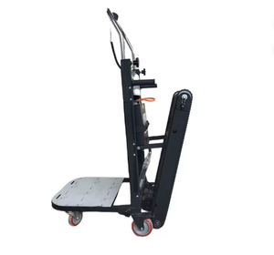 프리미엄 400KG 1200W 전기 휠 크롤러 계단 등반 기계 스틸 플랫폼 리프트 핸드 카트 트롤리 - Product Image 1