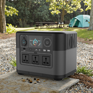 22.4V 1008wh 45Ah xách tay năng lượng mặt trời trạm khẩn cấp Máy phát điện tinh khiết Sine Wave Inverter MPPT - Product Image 2