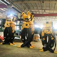 Grappin pour pelle 8T Bobcat PC306 Attachement manuel hydraulique de haute qualité fabriqué en usine Vente directe