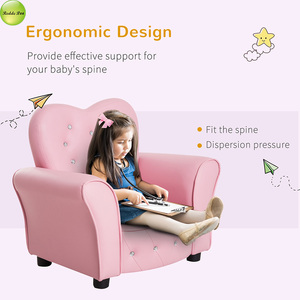 Nouveau <span class=keywords><strong>Fauteuil</strong></span> Simple Rose Moderne et Adorable pour Enfants, Facile à Nettoyer, Idéal pour Chambre et Salon - Collection 2026 à Succès - Product Image 3