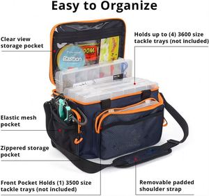 Muestra Gratuita, Fábrica OEM con Certificación BSCI, Bolsas de Pesca Personalizadas, Bolsa de Pesca Multifuncional, Bolsa de Pesca Impermeable - Product Image 2