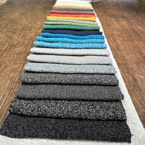 100% poliester tenun Chenille dicelup kain polos untuk mebel Sofa bantal tempat tidur kain pelapis lirik - Product Image 4