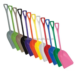 Heavy Duty 1 Piece Plastic Shovel For Food Industry Processing Plants
