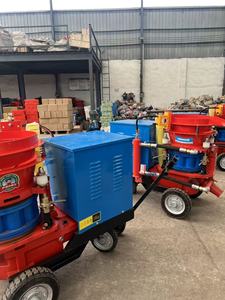 Wet Shotcrete Spraying Machine with Engine and Pump High Efficiency 5.5KW/7.5KW Power 30m Conveying - Product Image 4